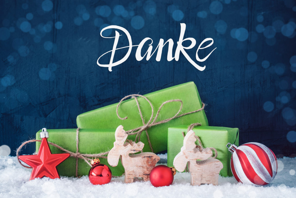 ᐅ Weihnachtswünsche um Danke zu sagen 9 x Danke zu Weihnachten